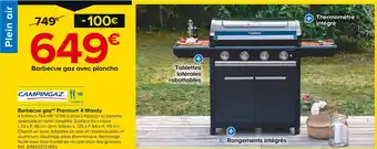 Castorama CAMPINGAZ Barbecue gaz Premium 4 Woody offre