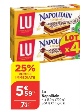 Bi1 Lu Napolitain offre