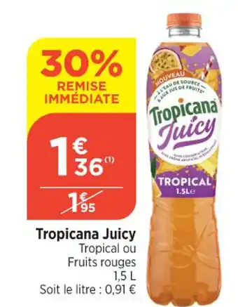 Bi1 Tropicana Juicy offre