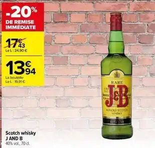 MAC Cosmetics J&b - scotch whisky offre