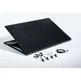 Brico Cash Kit panneau solaire SolarPlug 410 W - complet - Plug & play - sur prise - sol et mur Noir, l : 1134 mm, L : 1722 mm offre