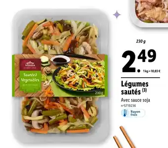 Lidl Légumes sautés (3) offre