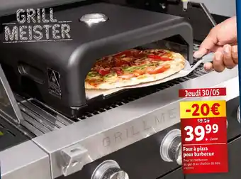 Lidl Four à pizza pour barbecue offre