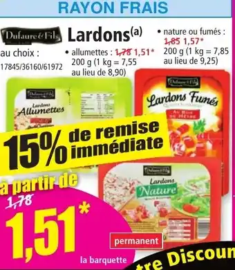 Norma Lardons offre