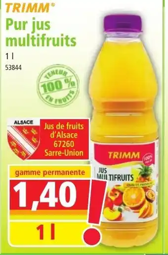 Norma Pur jus multifruits offre