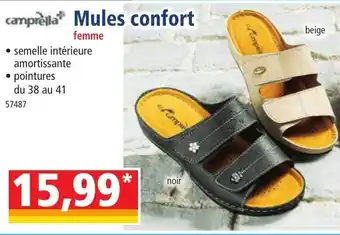 Norma Mules confort offre