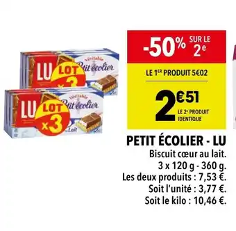 Supeco PETIT ÉCOLIER - LU offre