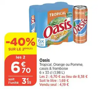 Maximarché Oasis offre