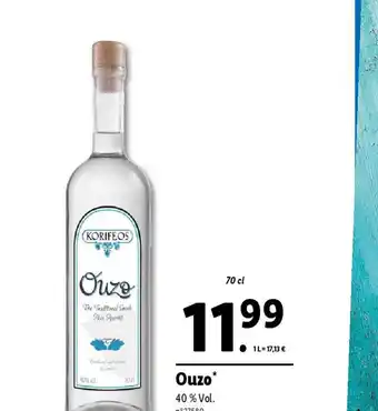 Lidl Ouzo* offre