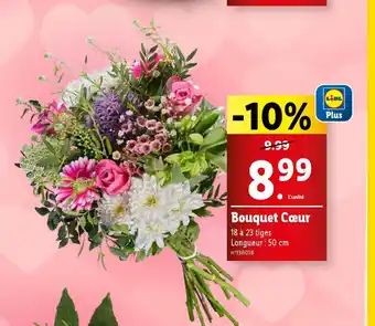 Lidl Bouquet Cœur offre