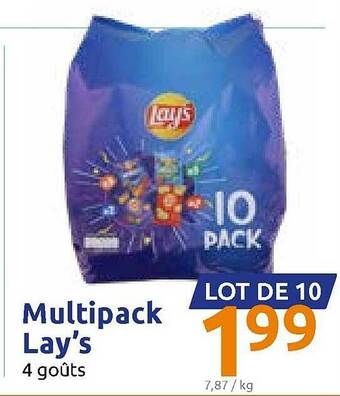 Action Multipack Lay's offre