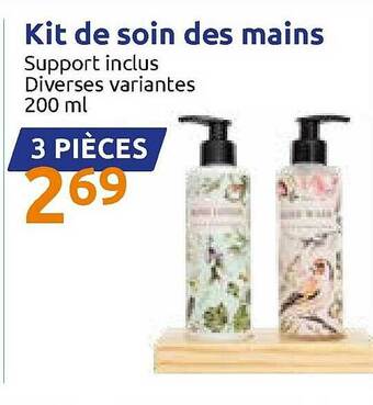 Action Kit De Soin Des Mains offre