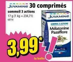 Norma 30 Comprimés Juvamine offre