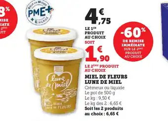 Super U MIEL DE FLEURS offre