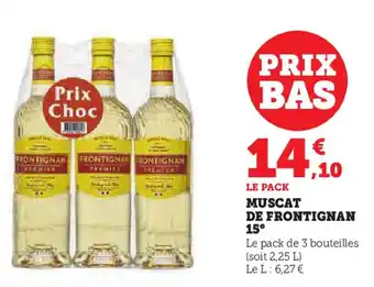 Super U MUSCAT DE FRONTIGNAN offre