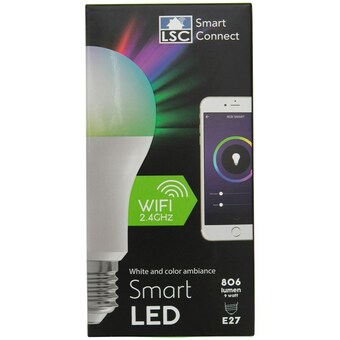 Action Ampoule LED multicolore connectée LSC Smart Connect offre