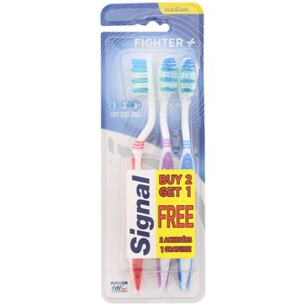 Action Brosses à dents Signal Fighter Plus offre