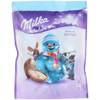 Action Bonbons de Noël Milka Confettis offre
