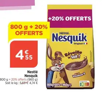 Bi1 Nestle Nesquik offre