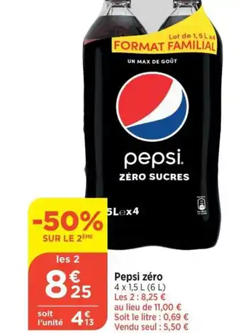 Bi1 Pepsi zéro offre