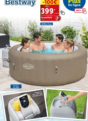 Lidl Spa gonflable offre