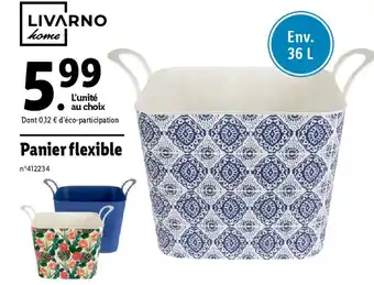 Lidl Panier flexible offre