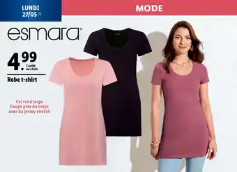 Lidl Robe t-shirt offre