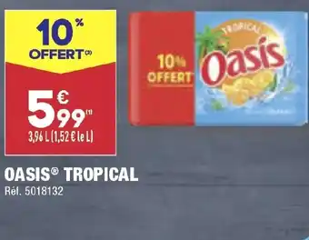 ALDI OASIS® TROPICAL offre