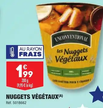 ALDI NUGGETS VÉGÉTAUX(A) offre