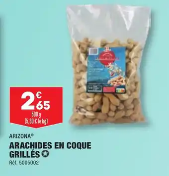 ALDI ARACHIDES EN COQUE GRILLÉS✪ offre