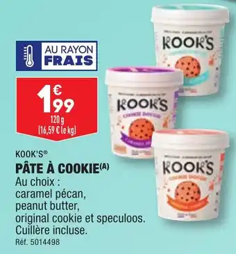 ALDI PÂTE À COOKIE(A) offre
