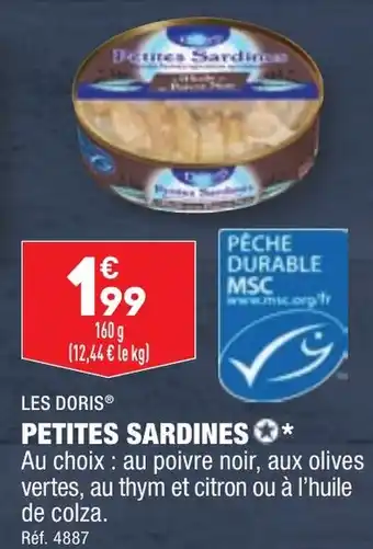 ALDI PETITES SARDINES ✪* offre