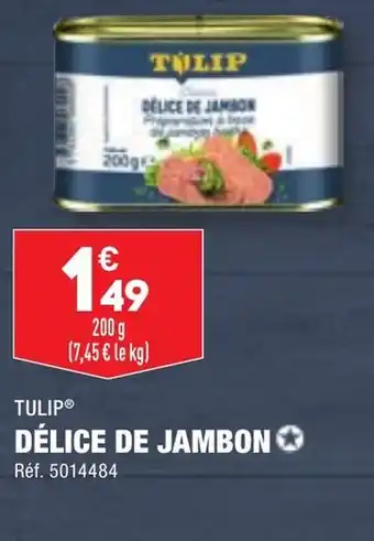 ALDI DÉLICE DE JAMBON✪ offre