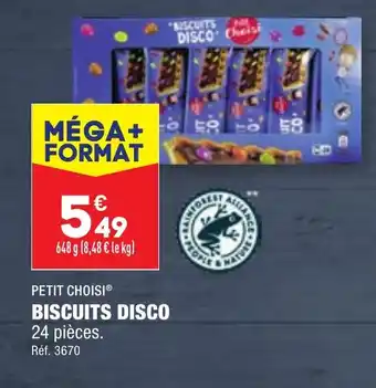 ALDI BISCUITS DISCO offre