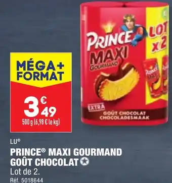 ALDI PRINCE® MAXI GOURMAND GOÛT CHOCOLAT✪ offre