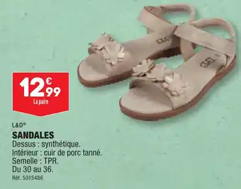 ALDI SANDALES offre