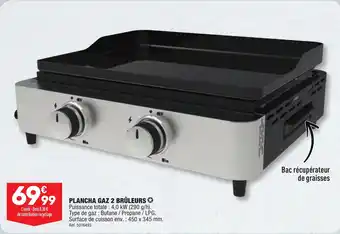 ALDI PLANCHA GAZ 2 BRÛLEURS offre