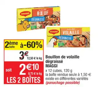 Bouillon de volaille dégraissé MAGGI
