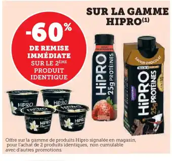 Hyper U SUR LA GAMME HIPRO (¹) offre