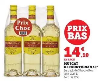 MUSCAT DE FRONTIGNAN 15°