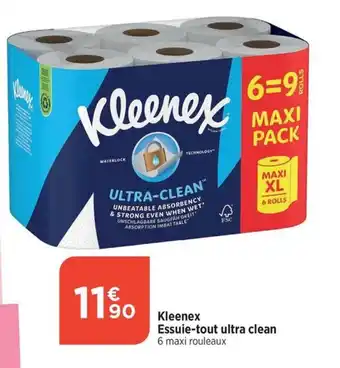 Bi1 Kleenex Essuie-tout ultra clean offre