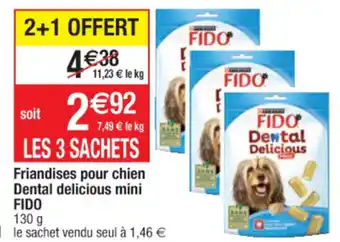 Friandises pour chien dental delicious mini FIDO