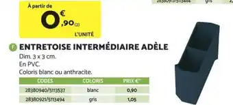 Bricomarché ENTRETOISE INTERMÉDIAIRE ADÈLE offre