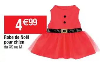 Cora x Carrefour Robe de noël pour chien offre