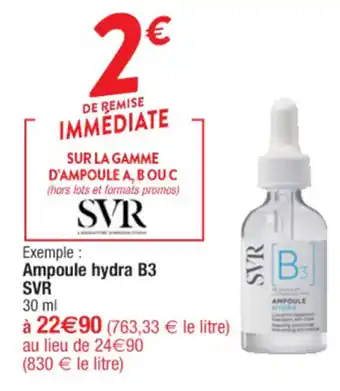 Ampoule hydra B3 SVR