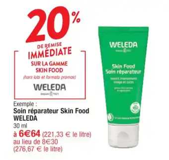 Soin réparateur skin food WELEDA