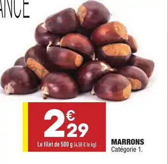 ALDI Marrons offre