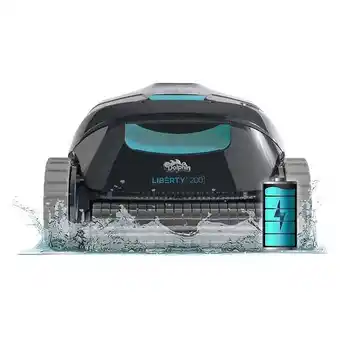 Bricomarché robot electrique de piscine sans fil fond et parois - liberty 200 offre