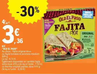 E.Leclerc KIT "OLD EL PASO" offre