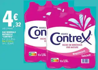 E.Leclerc EAU MINÉRALE NATURELLE "CONTREX" offre
